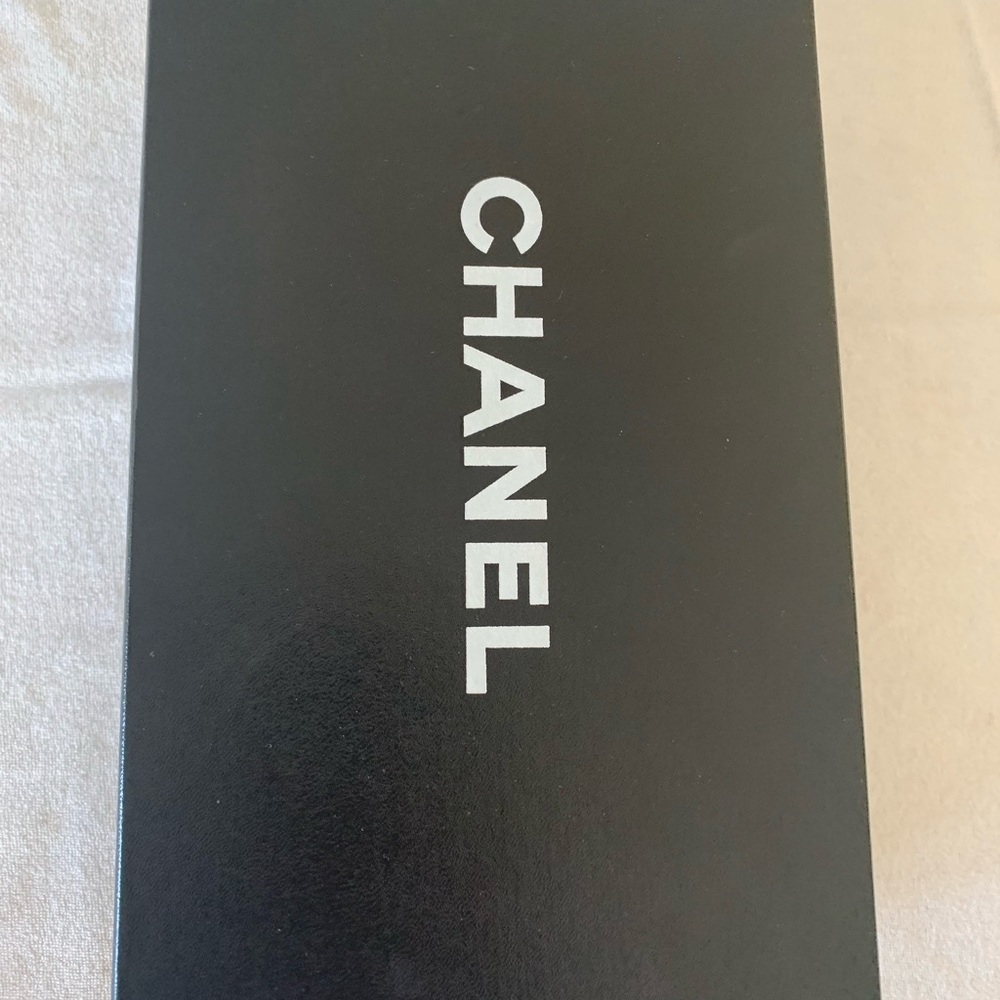 Chanel ballerina flats.